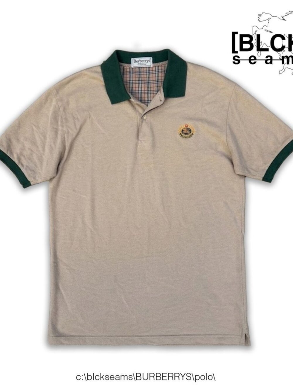 Vintage Burberrys Polo